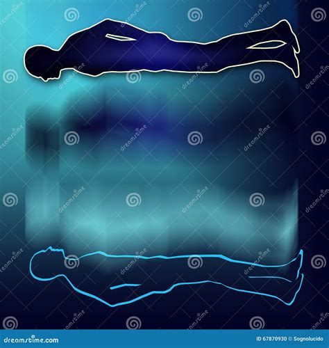 Astral body projection stock illustration. Illustration of experience ...