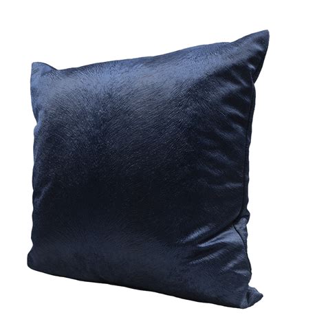 Velvet Cushion - Blue - Spaces Furniture Hire