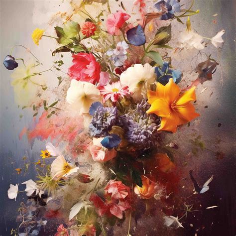 Kunst met bloemen | House of Posters