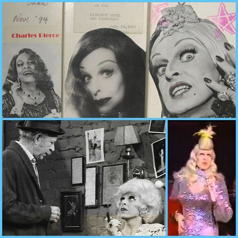 Most Famous Drag Queen Charles Pierce Impersonates Bette Davis