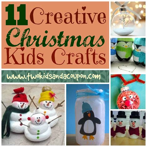 11 Creative Christmas Kids Crafts