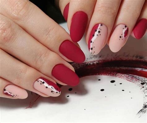 Matte Red Nails 15 Ideas: Timeless Elegance for Your Manicure - Fall ...