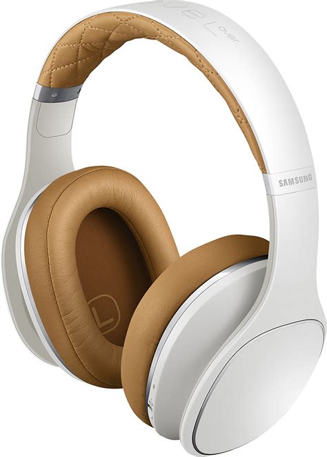 Best Buy: Samsung LEVEL OVER Over-the-Ear Wireless Headphones White EO ...