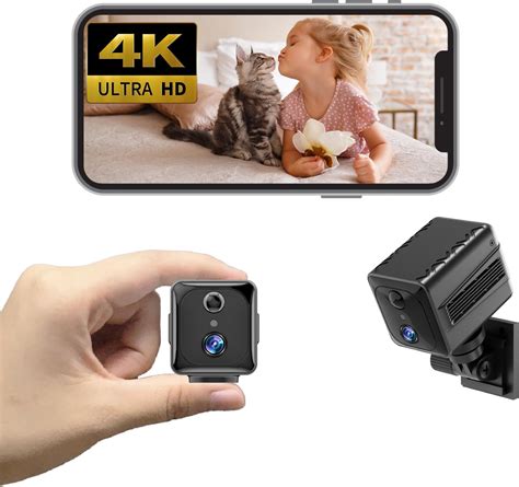 Amazon.com : 4K HD Spy Camera Wireless Hidden Camera WiFi Long Battery