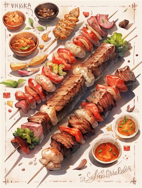 pin  foody illustration  soul food food food sketch