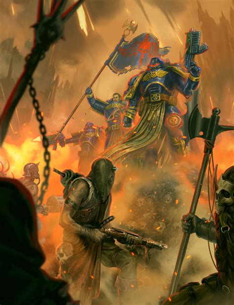 Tom Ventre - Space Marine vs Chaos Cultists