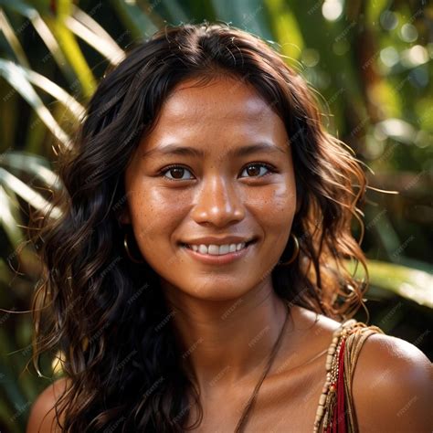 Premium Photo | Micronesian woman from Micronesia Federated States of