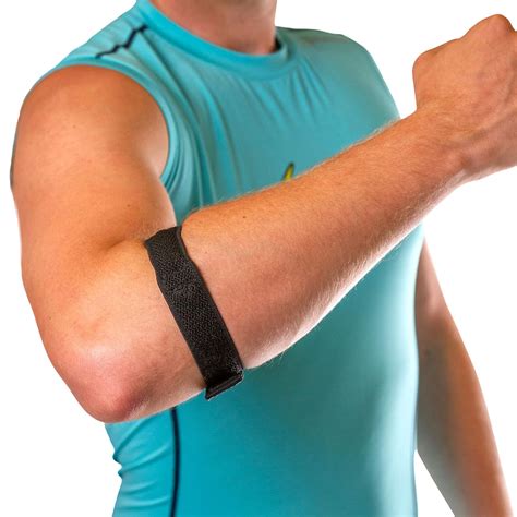 BraceAbility Epicondylitis Brace Lateral Epicondyle Pain and Tendonitis ...