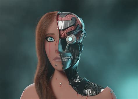 Humanoid Robot Art