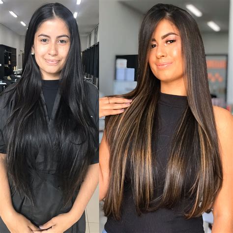 Cabelo Preto Antes E Depois - Instyler Antes E Depois Do Cabelo Preto