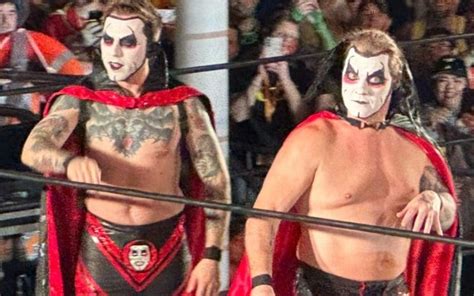 Chris Jericho Copies Danhausen's Makeup While Teaming With Him