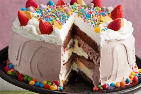 Carvel Confetti Ice Cream Cake - Ice Cream DIY | Ice Cream Recipes From ...