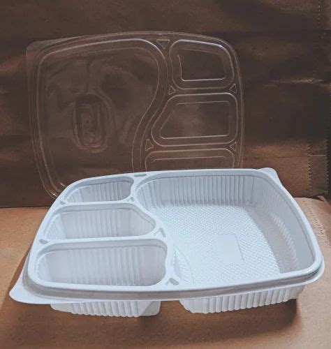 polypropylene food parcel container cp capacity  ml  piece