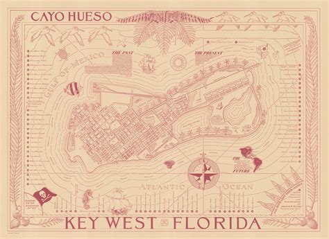 Arthur B. Suchy, Cayo Hueso - Key West, Florida, 1941 c. | The Map House