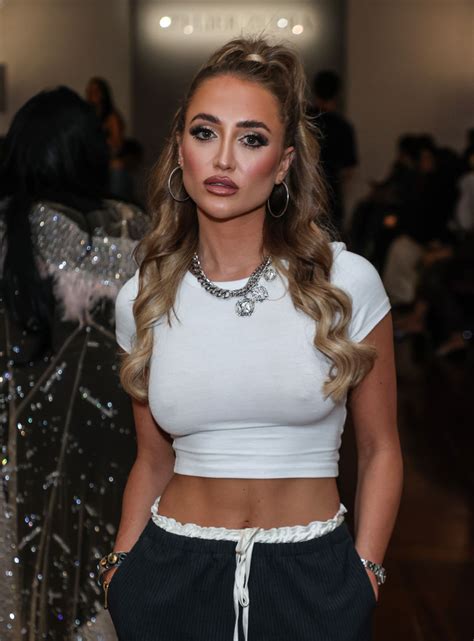 GEORGIA HARRISON at Atelier Zuhra SS24 Catwalk Show at London Fahion