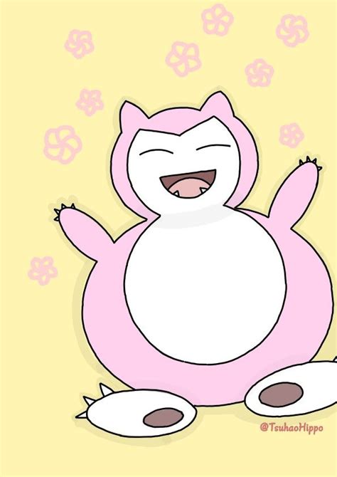 Pink Snorlax | Snorlax, Pokemon, Pink