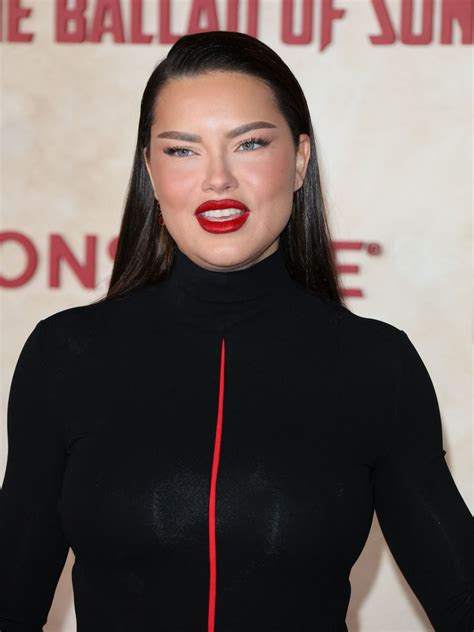 ADRIANA LIMA at The Hunger Games: The Ballad of Songbirds & Snakes