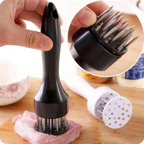 stainless steel tender meat pin steak pork chop loose meat needle