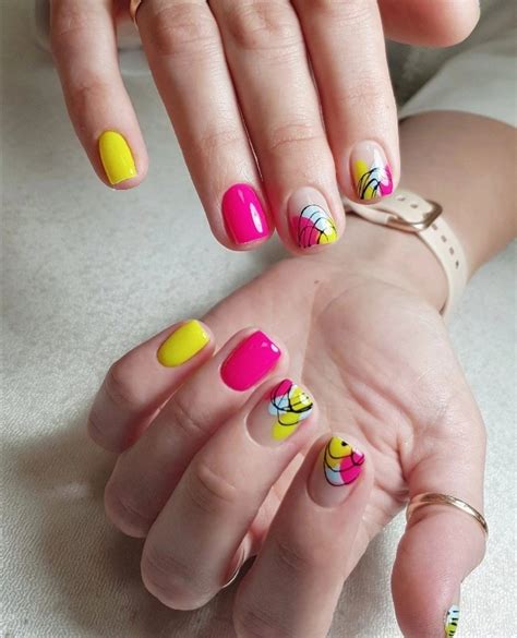 Идеи яркого маникюра | Nails, Beauty