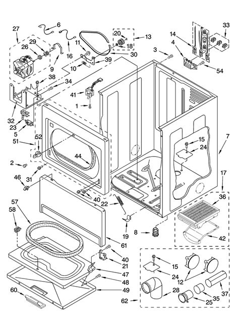 Kenmore Elite He4 Gas Dryer Parts Diagram | Reviewmotors.co