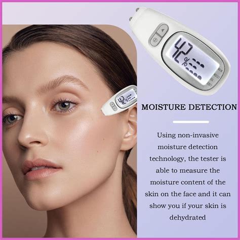 skin tester analyzer facial hydration corneometer  lcd display