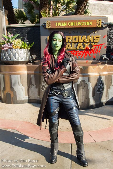 Gamora at Disney Character Central