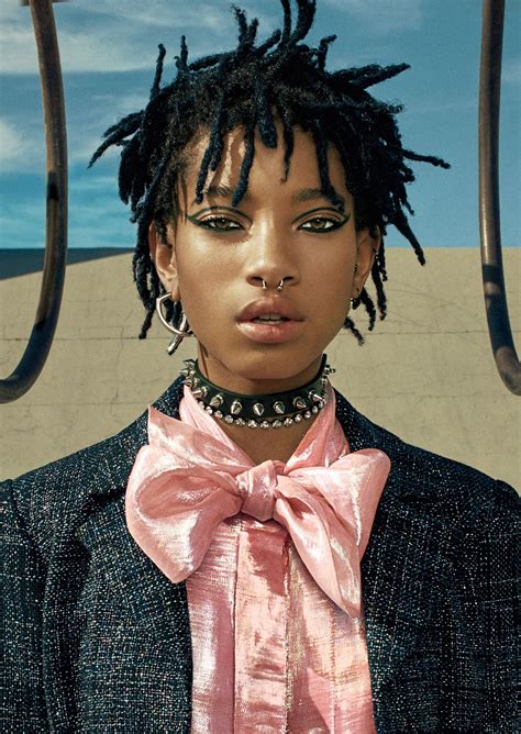 Willow Smith on cover of Teen Vogue | Natural hair styles, Willow smith ...