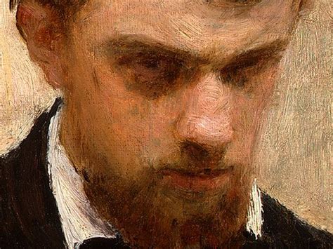 Henri Fantin-Latour (Henri Fantin Latour): Self­Portrait [detail: 3 ...