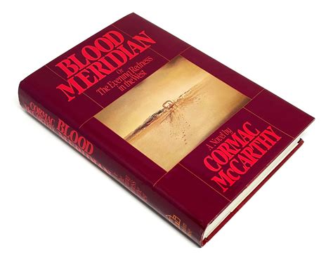Blood Meridian by Cormac McCarthy: Near Fine Hardcover (1985) 1st