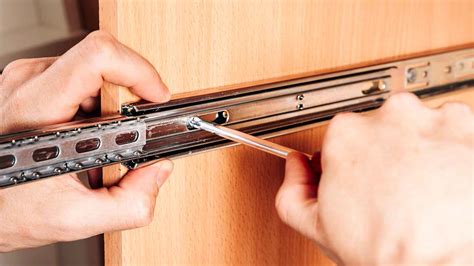 how to replace wooden drawer slides with undermount