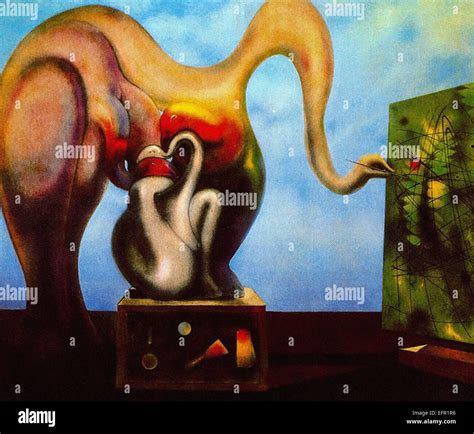 Max Ernst Surrealism and Painting Stock Photo - Alamy