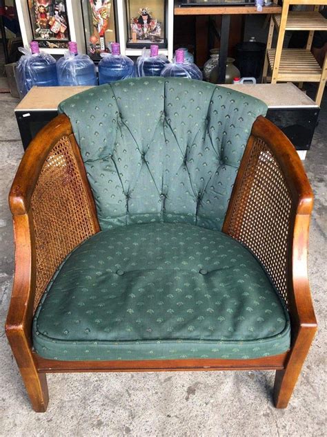 Wooden Vintage Armchair Japan surplus on Carousell