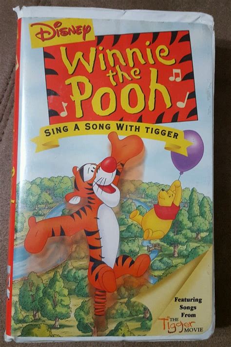 Winnie The Pooh Sing A Song With Tigger Vhs