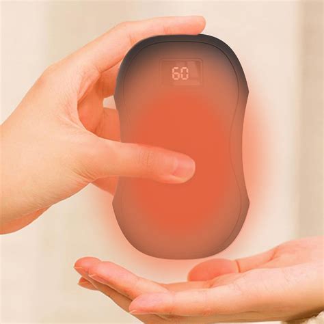 FHBVT Rechargeable Hand Warmer Pocket Heater 4000mAh Electric Portable
