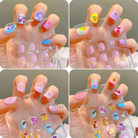 Ideias De Unha Para Criança De 10 Anos - Unhas De Acrilico Para Criancas De 11 Anos