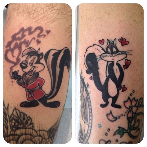 Pepe Le Pew Tattoo