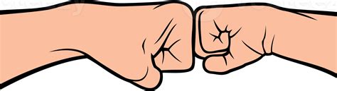 Two Fists Punching Each Other Illustration 11630259 PNG