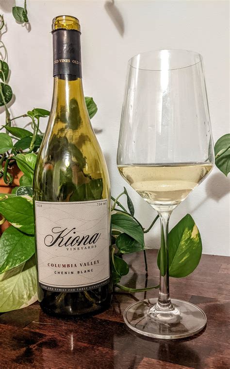 Some days you want the sweet stuff! Off-dry Kiona Chennin Blanc from
