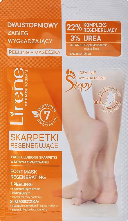 Lirene - Регенерирующая маска-носки для ног | Makeupstore.uz