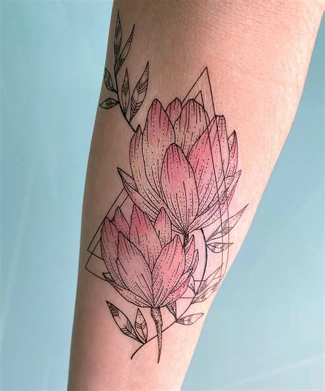Protea Flower Tattoo