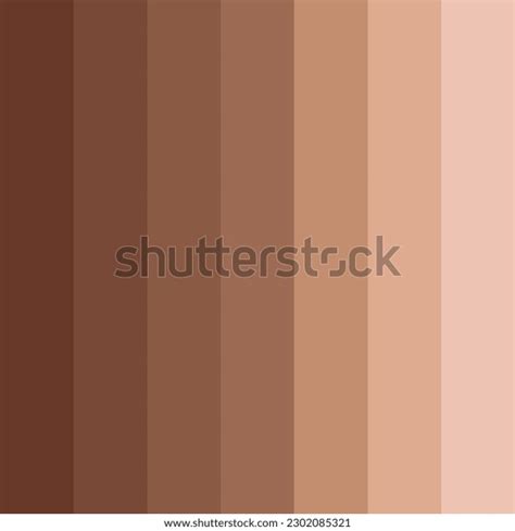 Brown Gradient Background Color Palette Stock Vector (Royalty Free ...