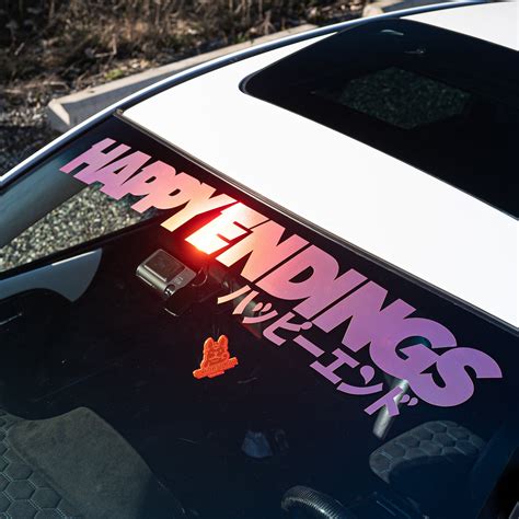 Windshield Banner - She Makes Me Smile 40" – Happy Endings