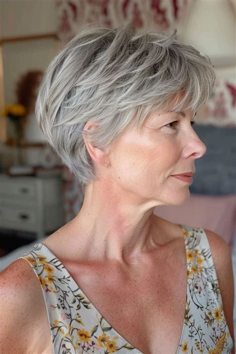 Stylists explain which face shapes work best for a short pixie fringe 19