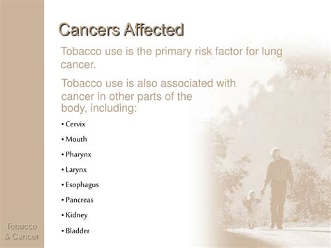 PPT - Tobacco & Cancer PowerPoint Presentation, free download - ID:667