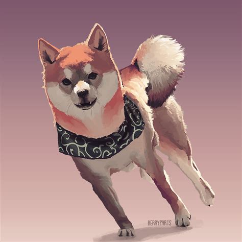 Guacamole Art - Shiba Inu