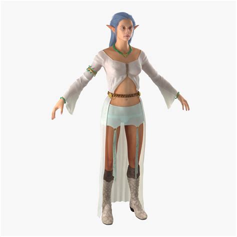 Female Elf 2 3D Model $99 - .max - Free3D