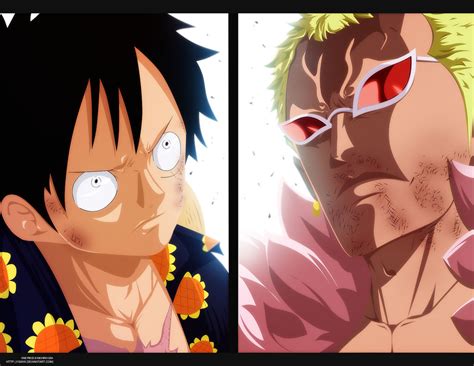 Luffy VS Doflamingo by i-SANx on DeviantArt