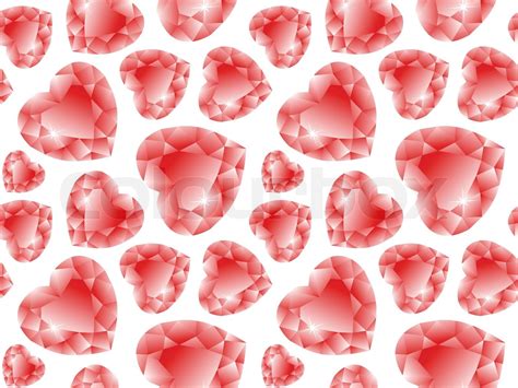 valentine diamanten muster abstrakte nahtlose textur vektorillustrationen stock vektor
