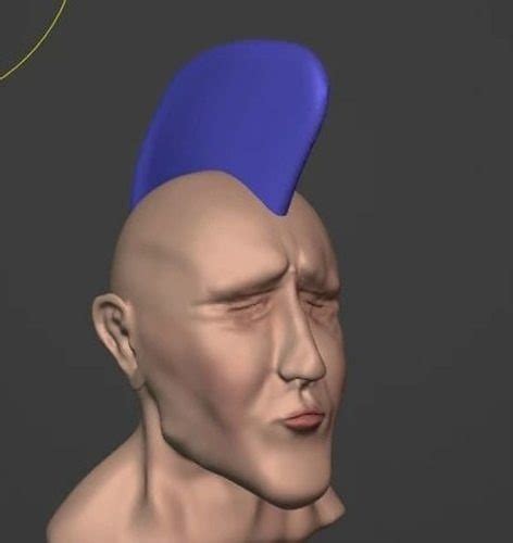 sigma face sculpt 3D model | CGTrader