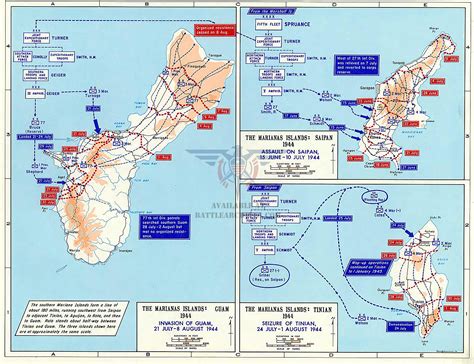 Marianas Campaign: Saipan, Guam, Tinian – Battle Archives